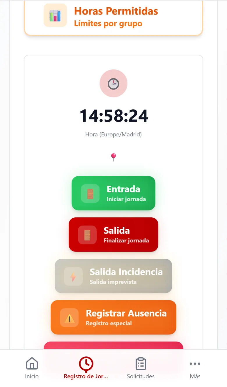 Plataforma de RRHH mobile